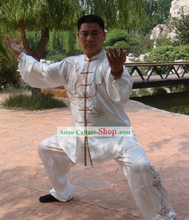 Chinese Dragon Tai Chi Martial Arts Uniform Set