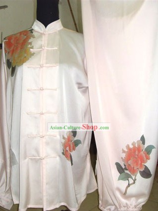 Silk Professional chinês Tai Chi uniforme para as Mulheres