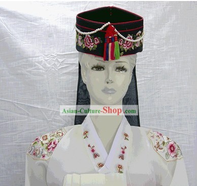 Traditional Korean Embroidery Hat