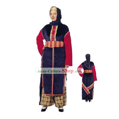 Cappadokian Femme costume traditionnel de danse grecque