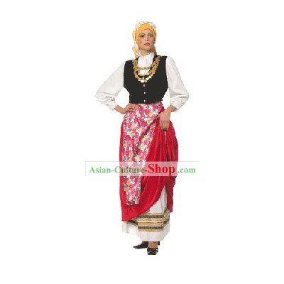 Cefalonia Homme Costume Traditionnel danse grecque