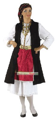 Costume traditionnel de danse grecque