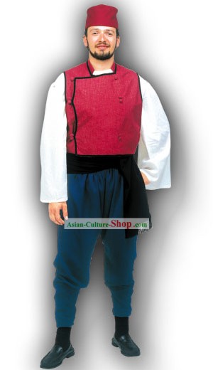 Thrace Homme Costume Traditionnel danse grecque