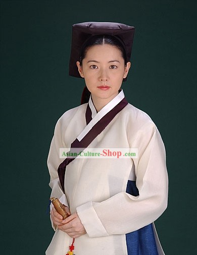 Ancient Korean Hanbok Costume Complete Set for Women