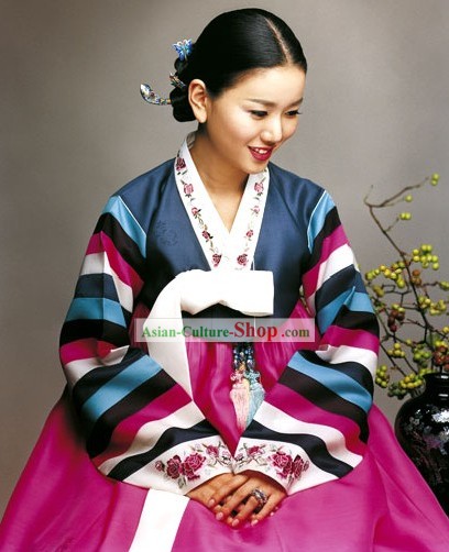 Traditional Korean Hanbok Clothing Set