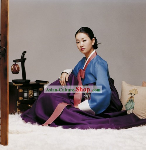 Traditional Korean Hanbok Dress Set