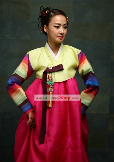 Traditional Korean Hanbok Dress