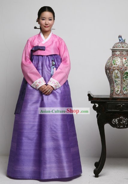 Traditional Korean Hanbok Dress