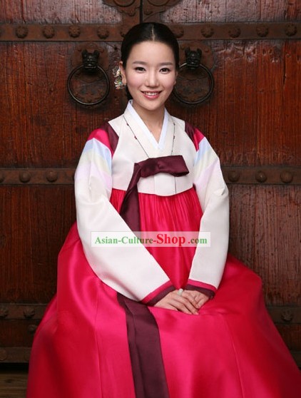 Traditional Korean Hanbok National Dress