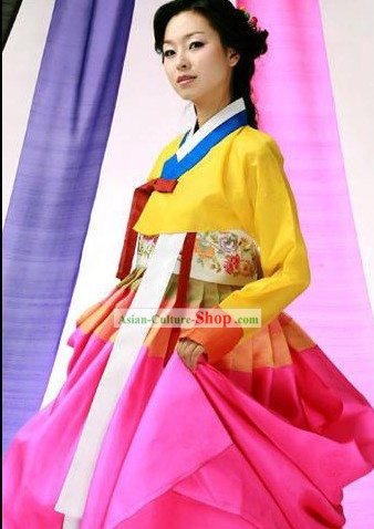 Traditional Korean Hanbok National Dress Set