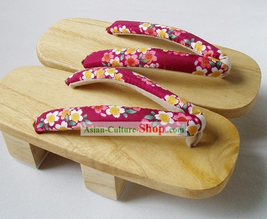 Japanese Geta Sandals Set