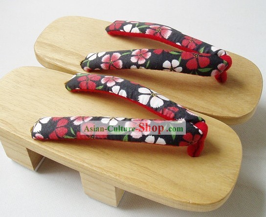 Traditional Japanese Yukata Shoes Set for Women