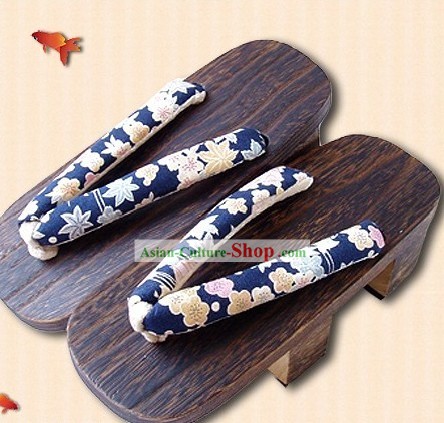 Traditional Japanese Yukata Female Shoes Set