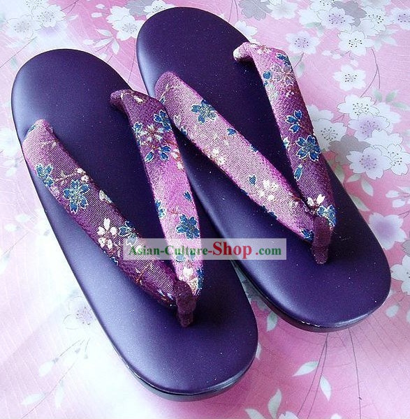 Japanese Kimono Shoes Set para as Mulheres