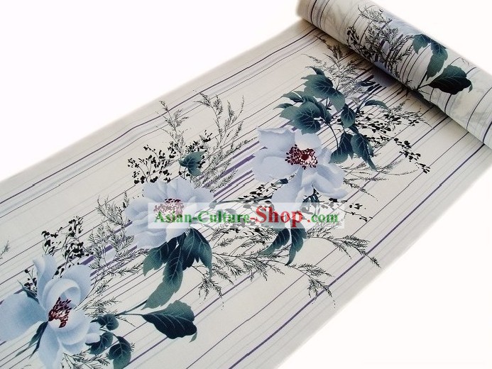 Traditional Japanese Kimono Fabric