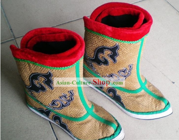 Traditional Mongolian Boots