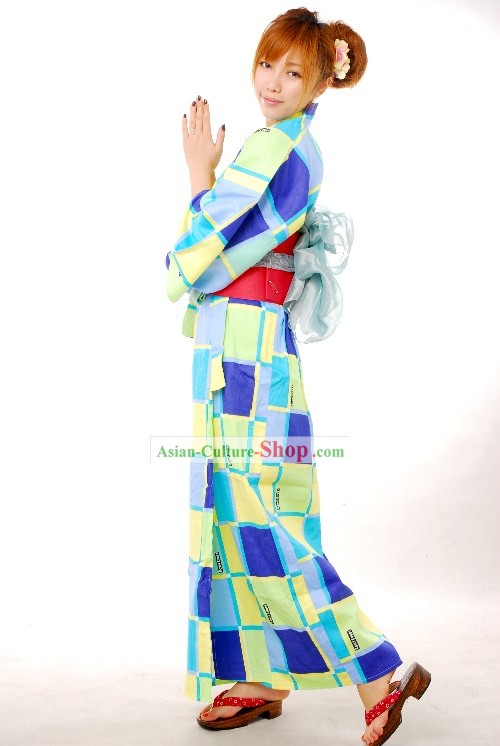 Robe Kimono tradicional japonesa para as Mulheres