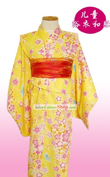 Kimono japonês antigo para Crianças