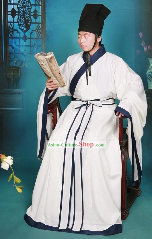 Confucius Kong Zi Costumes Complete Set