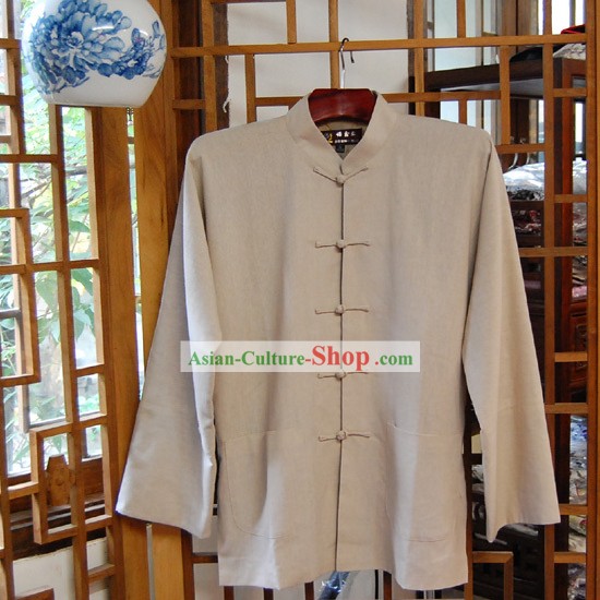 Chinese Classical Mandarin Blouse for Men