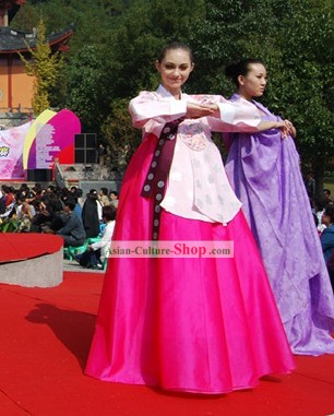 Ancient Korean Palace Clothing Set for Women