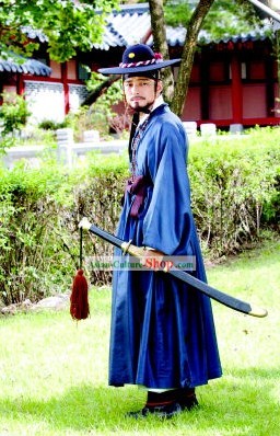 Ancient Korean Palace Official Costumes Set
