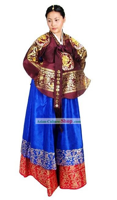 Korean Palace Empress Dress Complete Set