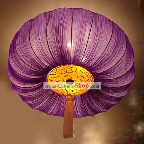 Chinese Handmade Large Lotus Ceiling Lantern