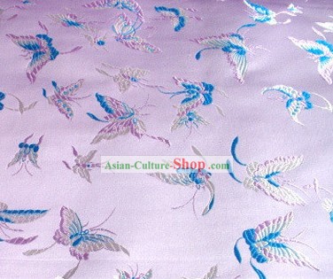 Chinese Classical Butterfly Silk Fabric