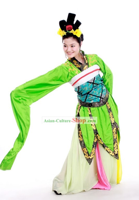 Ancient Water Sleeve Palace Dance Ta Ge Costume