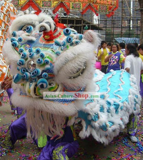 Supreme Traditional FUT SAN Lion Dance Costumes Complete Set