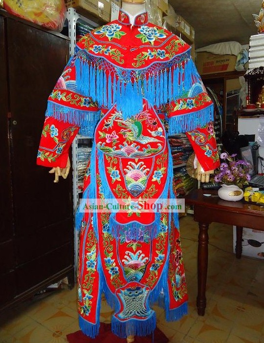 Peking Opera Dao Ma Dan Armor Costume for Women