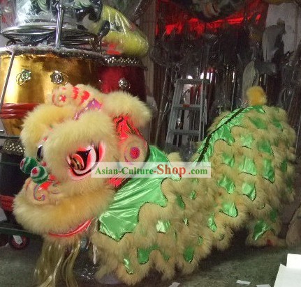 Happy Festival Celebration Lion Dance Costume Complete Set