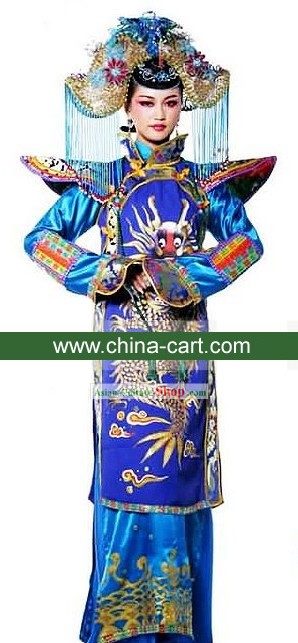 Ancient Chinese Princess Costumes and Headpiece