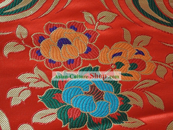 Traditional Chinese Tibetan Brocade Fabric