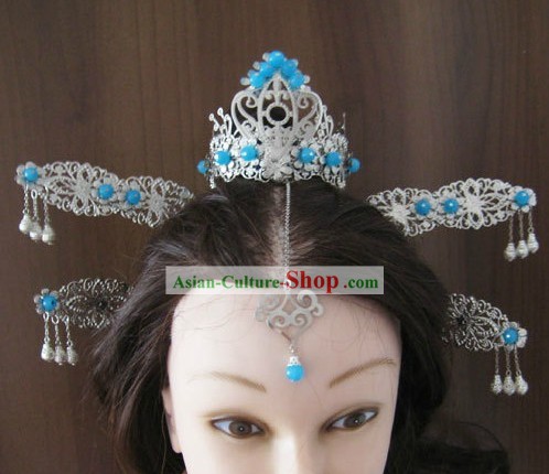 Ancient Chinese Handmade Princess Hair Accessories Set for Women