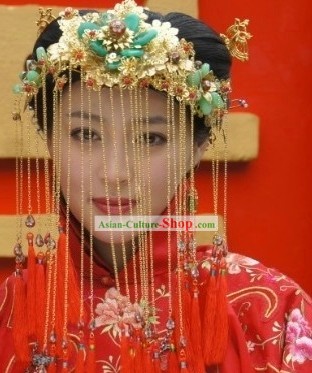 Ancient Chinese Brides Wedding Phoenix Coronet