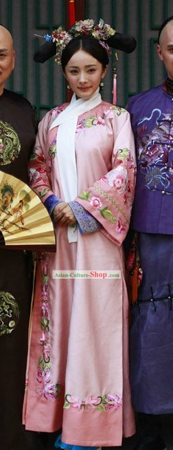 Ancient Chinese Qing Dynasty Princess Costumes