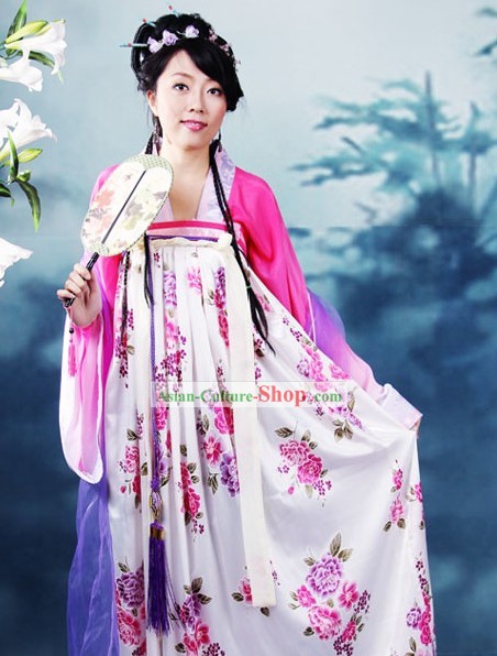 Ancient Chinese Tang Dynasty Ruqun Hanfu Dress
