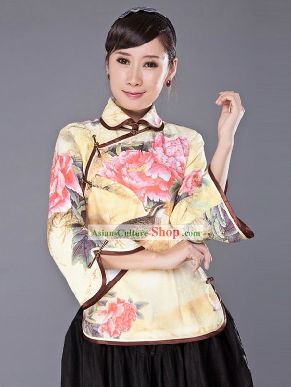 Traditional Chinese Minguo Blouse for Women