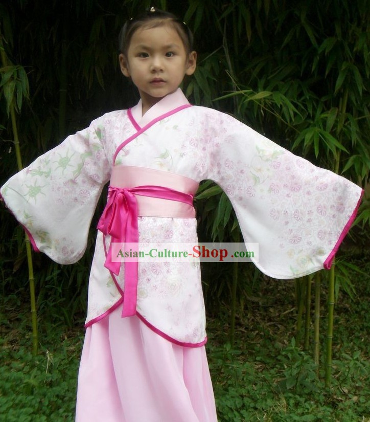 Chinese Qu Ju Hanfu for Girls