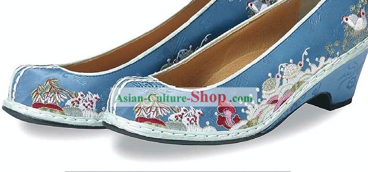 Korean Classical Embroidery Shoes for Women