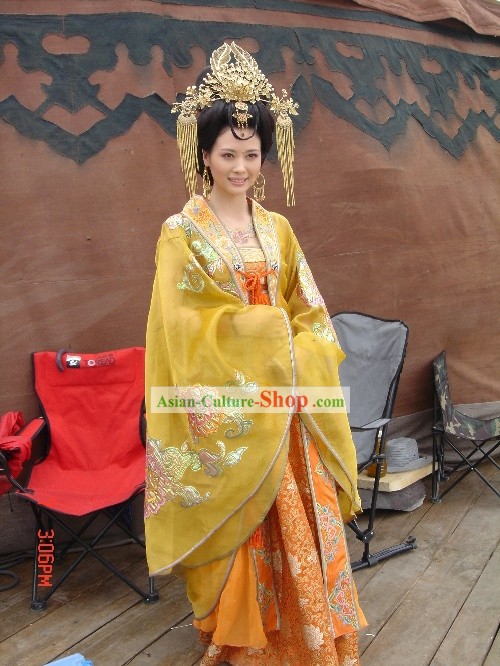 Ancient Chinese Empress Phoenix Headwear Set