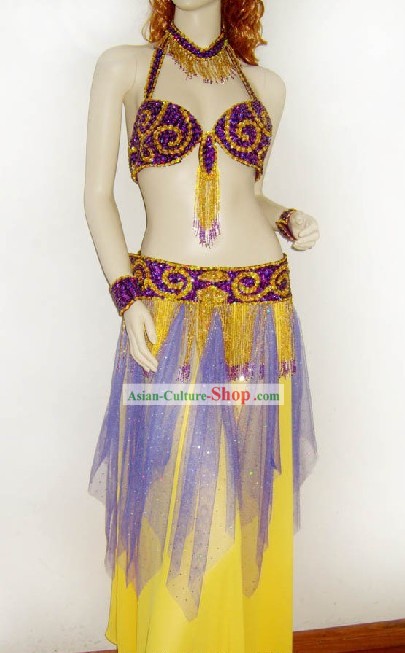 Top Handmade Belly Dance Costumes Complete Set