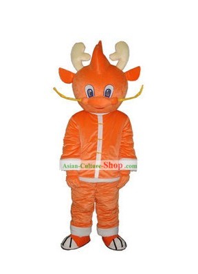 Chinese Dragon Children Mascot Costumes Complete Set
