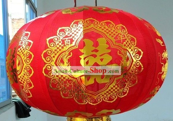 Traditional Chinese Red Phoenix Lantern