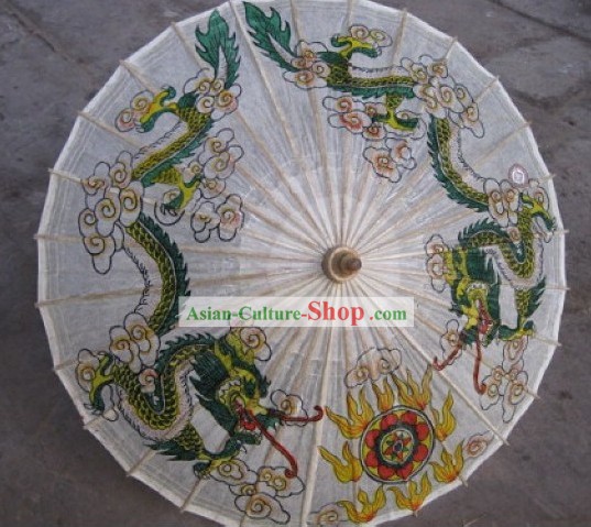 Chinese Hand Made Waterproof Rain Sun Decoration Umbrella