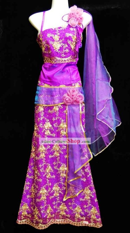 Traditional Thai Wedding Dress for Women