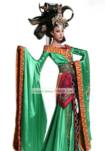 Chinese Ancient Beauty Costumes Complete Set