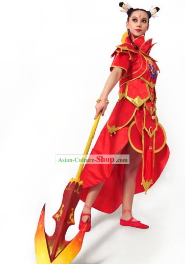 Nezha Deity Character Costumes Complete Set